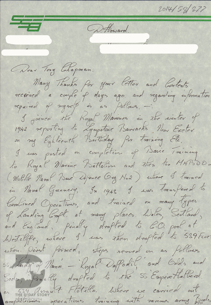 Normandy Letters The D-Day Story Collection – The D-Day Story, Portsmouth